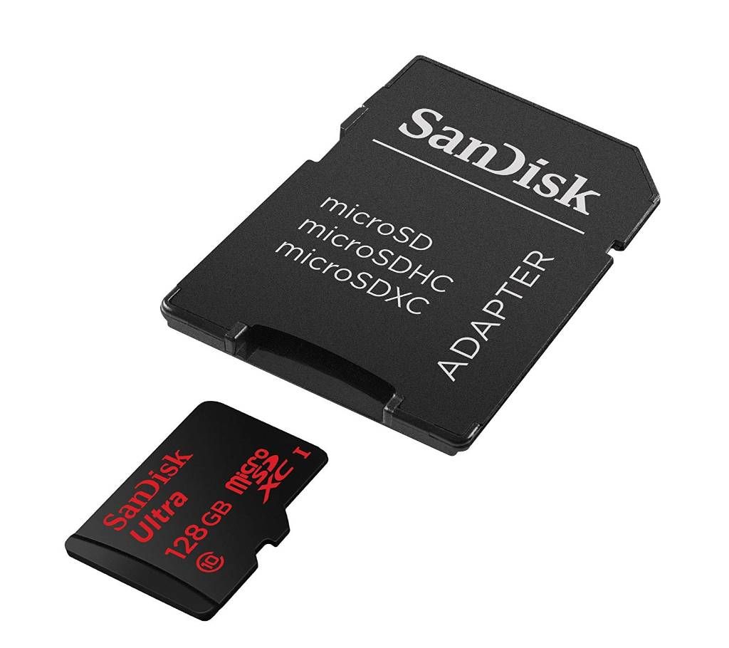 SanDisk Ultra microSDXC UHS-I Card - 128GB