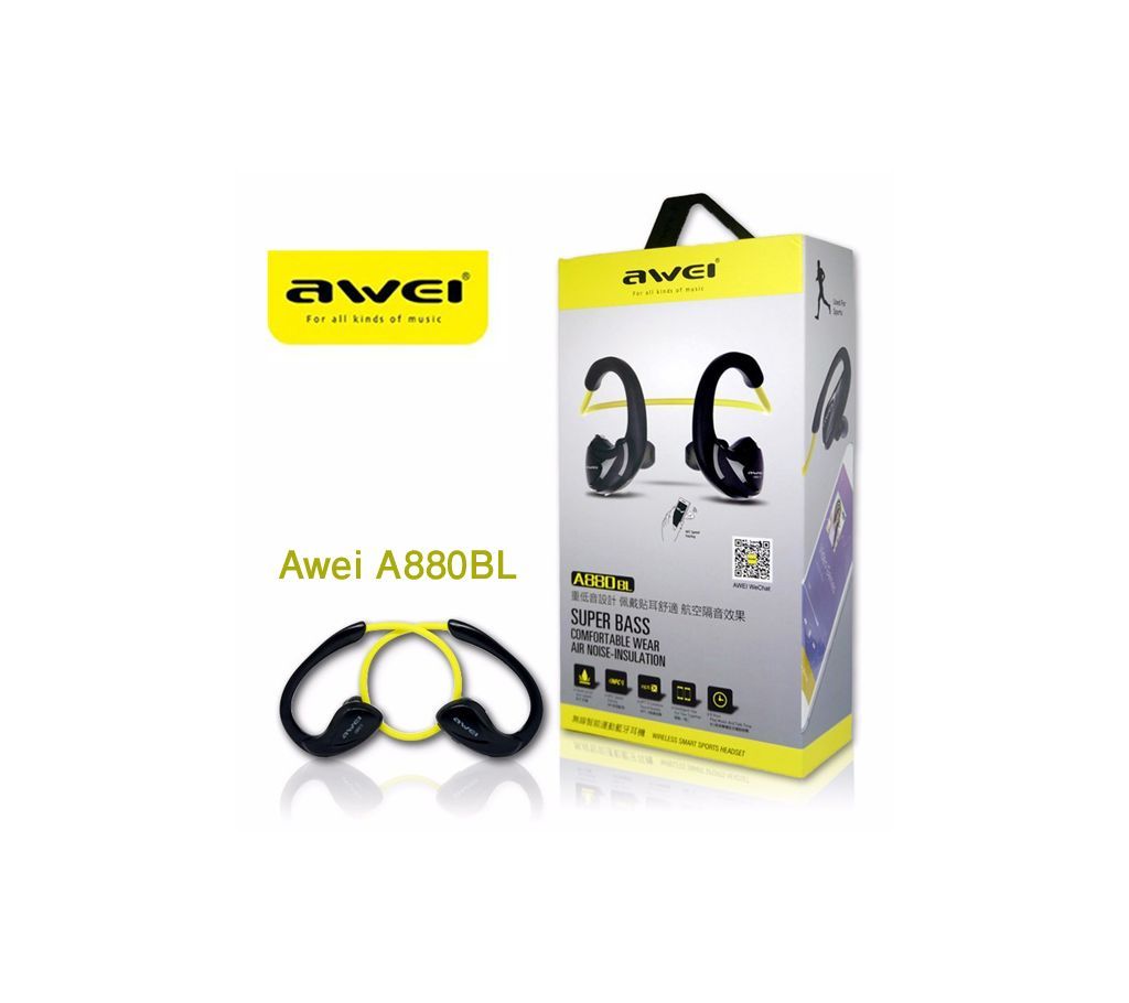 Awei A880BL Bluetooth Earphones