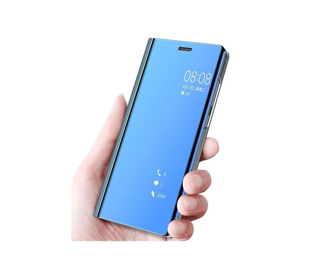 *Huawei Nova4 --Clear View Mirror Flip Stand Cover