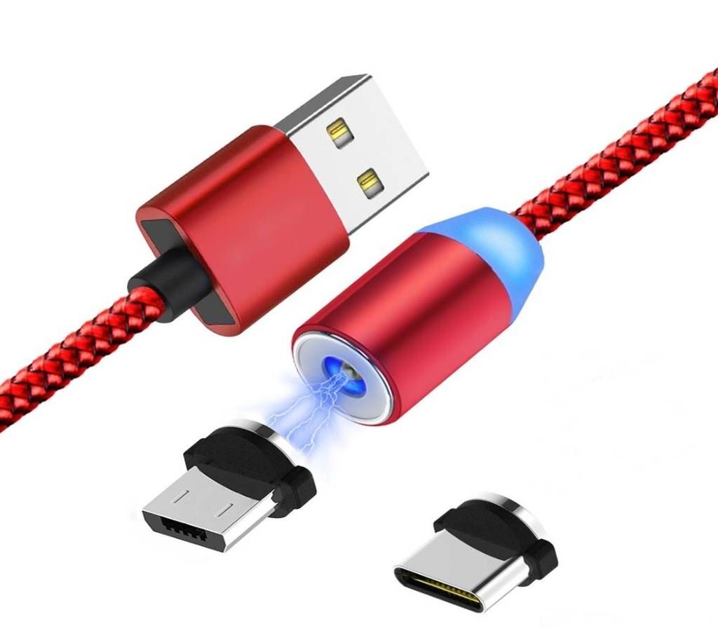 X-Metal Magnetic 360° Usb Lighting Cable ( Micro And Type-c )
