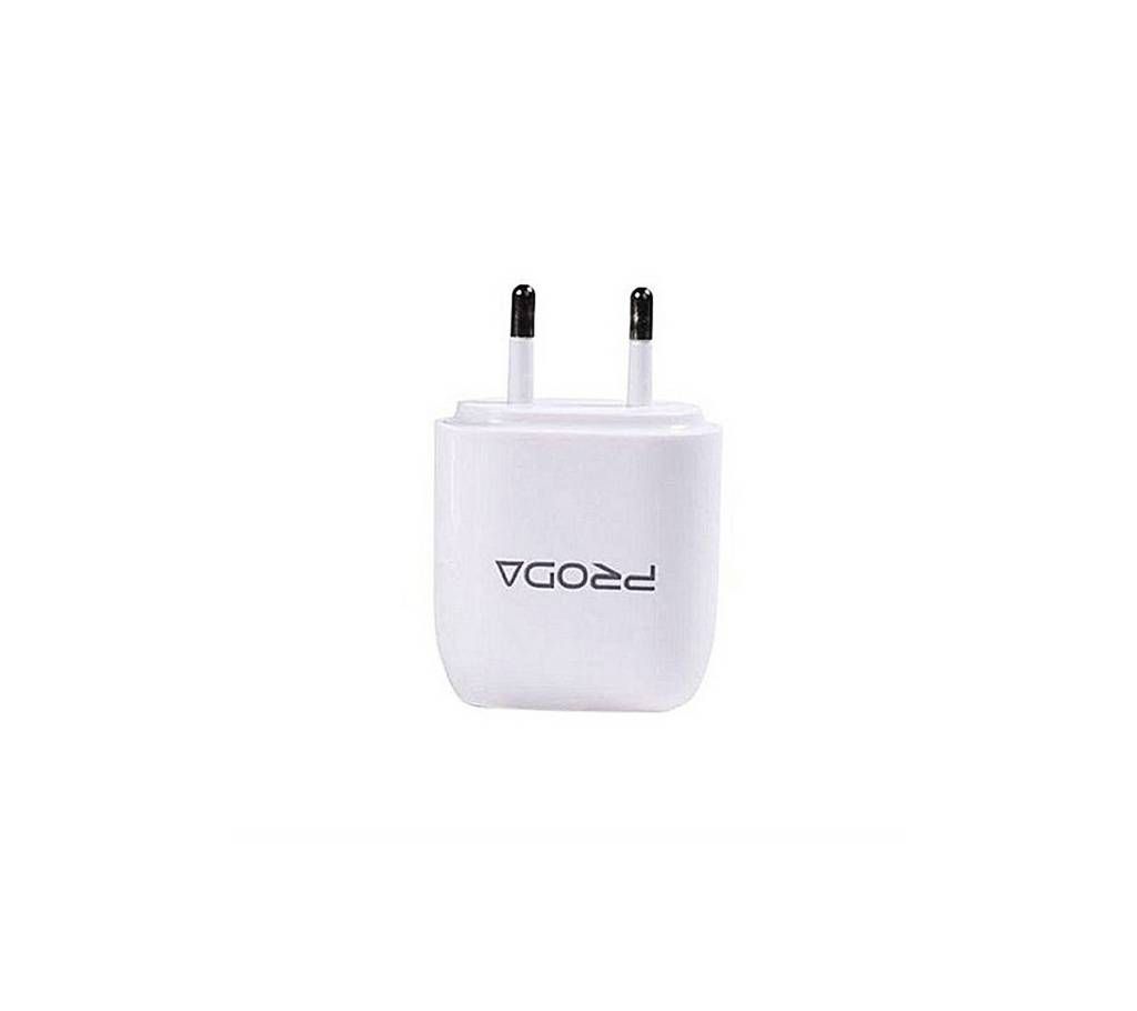 USB Charger Adapter 2.1A - White