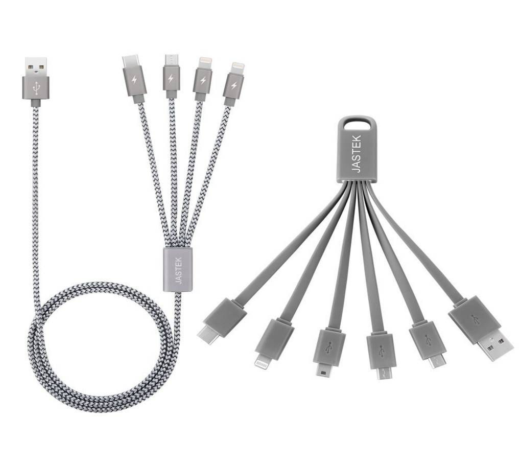 4 in 1 USB multi charger and cable