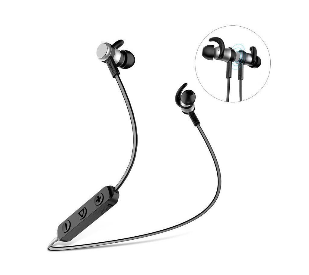 Encok S01 - Ear Hook Bluetooth Headphone - Silver