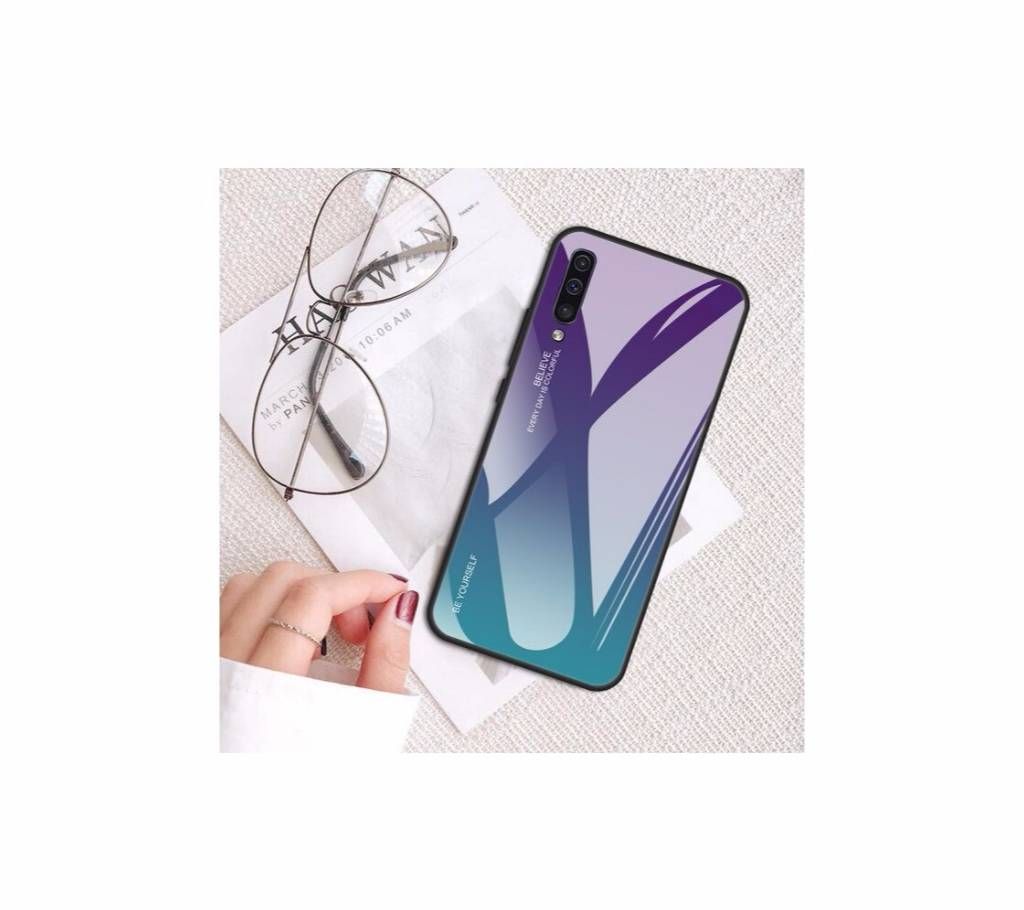 Tempered Glass Phone Case For Samsung Galaxy For M20