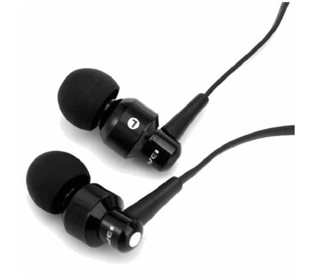 Awei ES500i In-ear earphone W/ MIC-Black