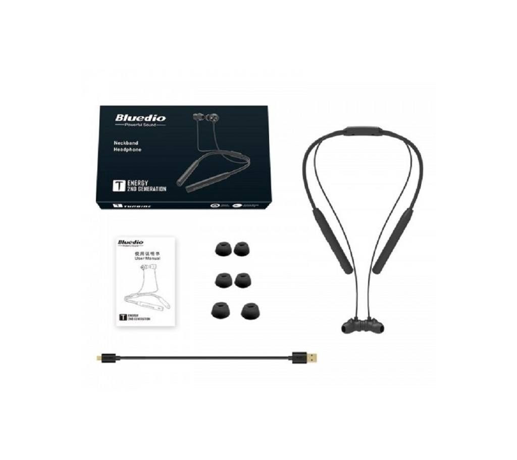 Bluedio TN2 Energy 2nd Gen Bluetooth Neck Band ( Original )