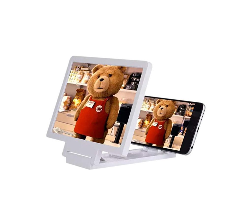 3D Magnifying Glass Zoom Video Enlarged Screen HD Magnifier all Mobiles