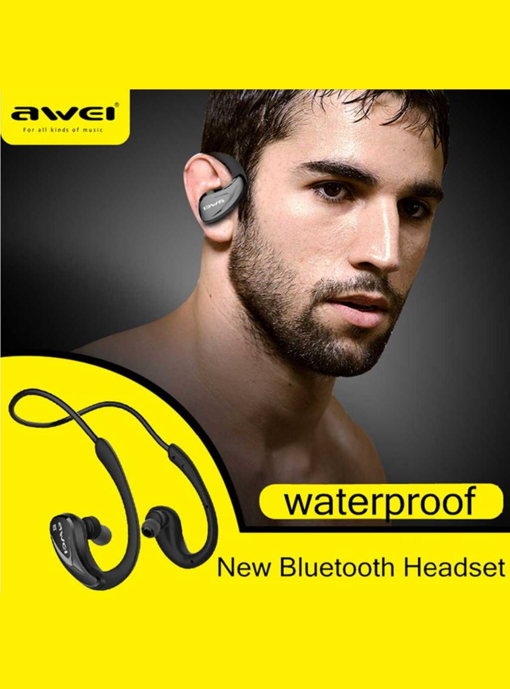 Awei A880BL Wireless Smart Sports Headset