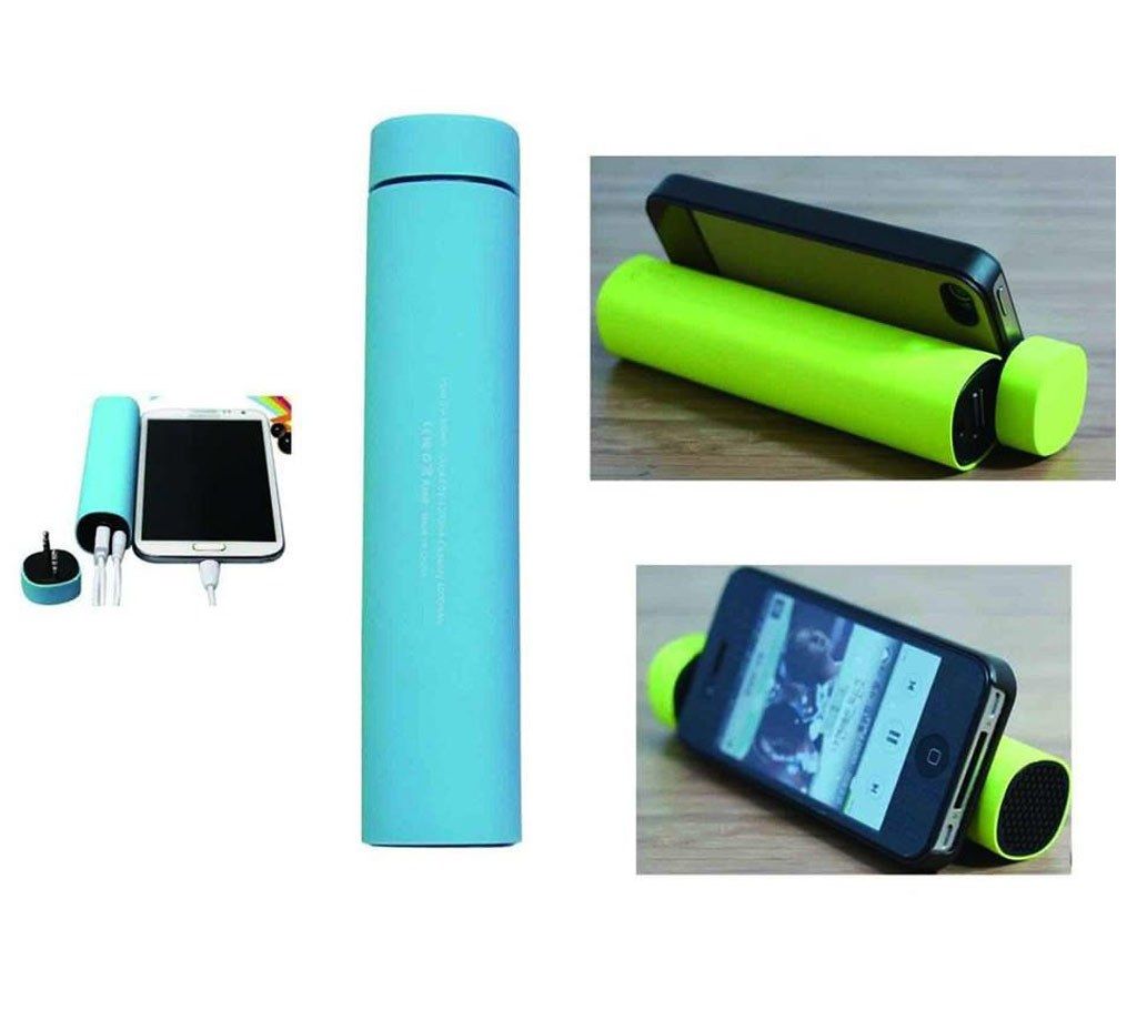 3 in 1 power bank, speaker and stand