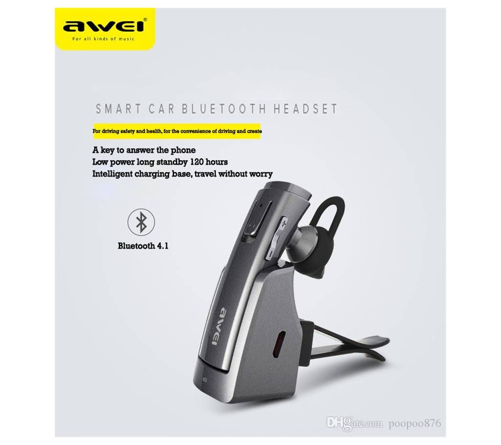 Awei A833BL Bluetooth Earphone Business Stereo Car Bass Wireless Bluetooth 4.1