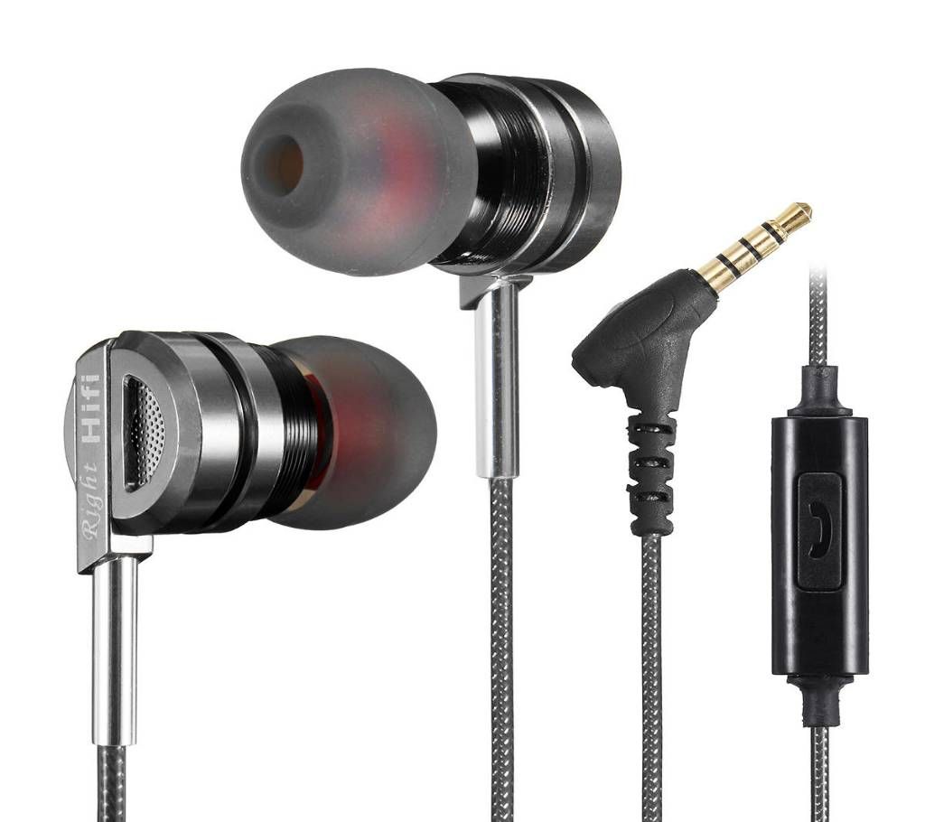 QKZ DM9 Zinc Alloy HiFi Metal In Ear Earphones