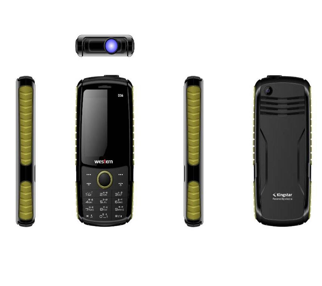 Western D-36 - Feature Phone - 2.4" - 32MB RAM - 32 MB ROM - Rose Gold and Black
