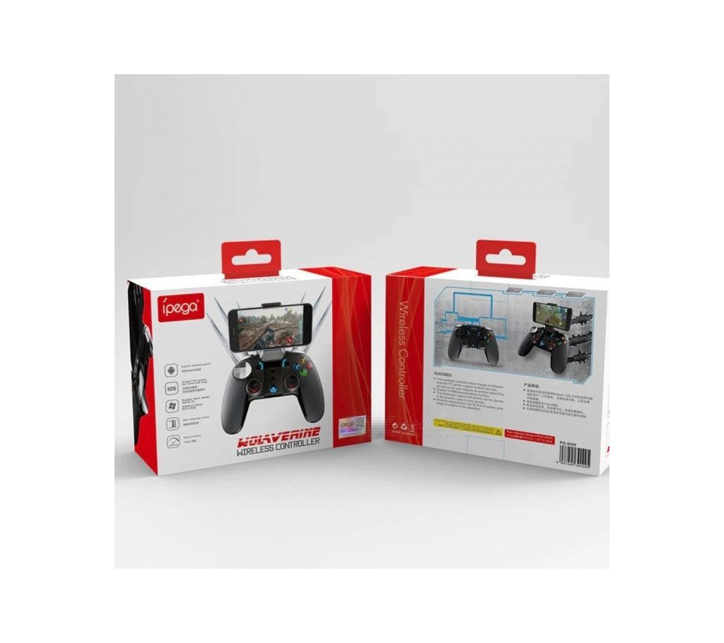 PG-9099 Bluetooth V4.0 Game Controller / Gamepad - Black