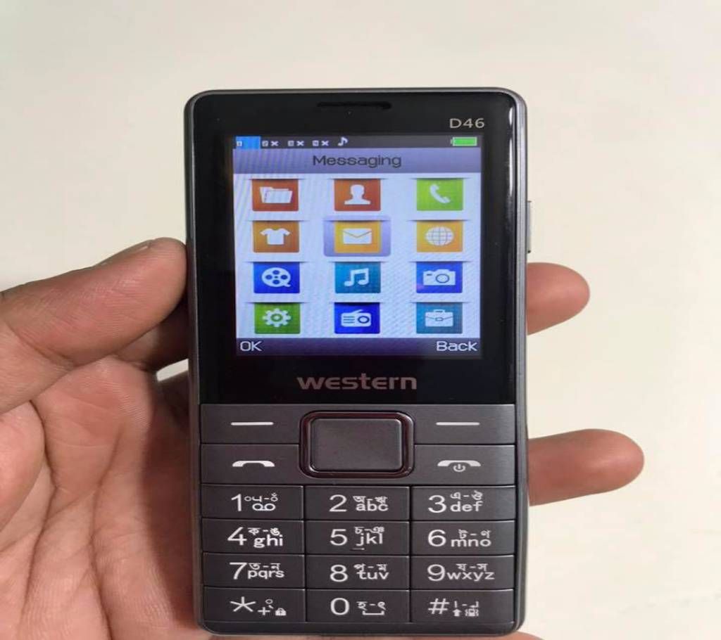 Western D46 4 Sim Phone With Warranty