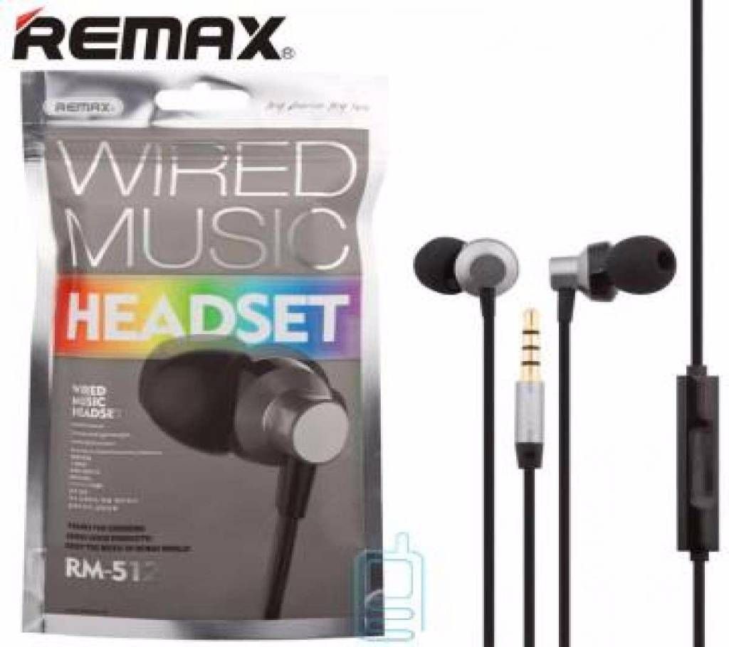 RM512 earphone black
