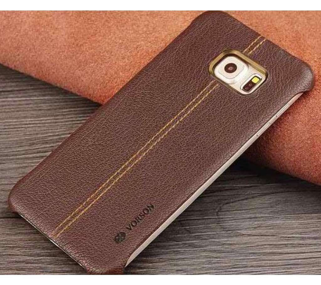 Vorson Leather back case for Galaxy S7 Edge