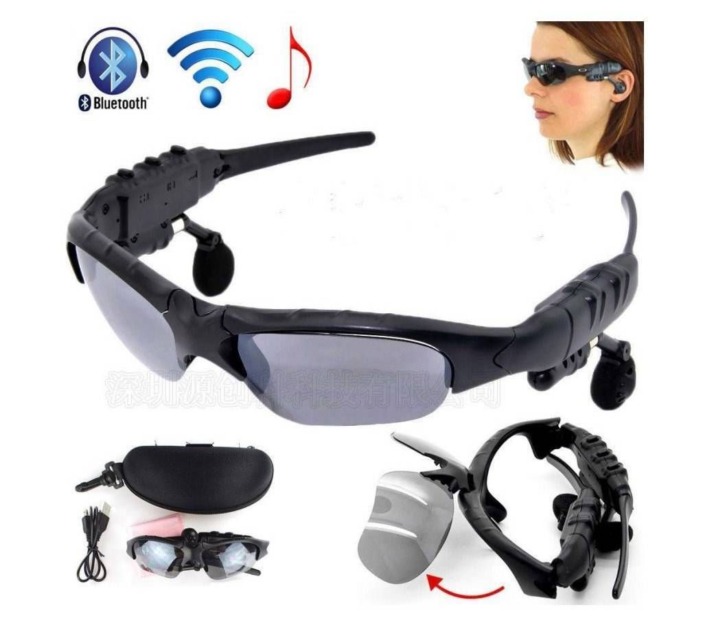 Polarized Lens Sunglasses With Wireless Bluetooth Headset