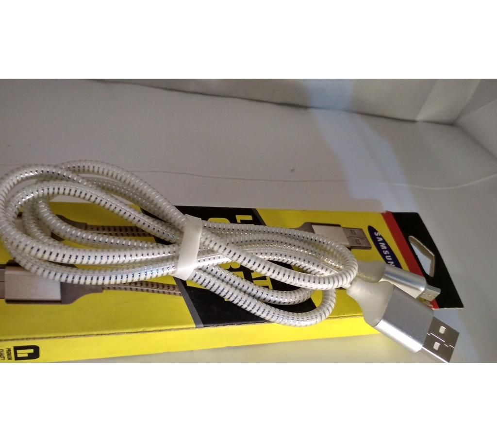 LED Micro USB Data Cables 1m