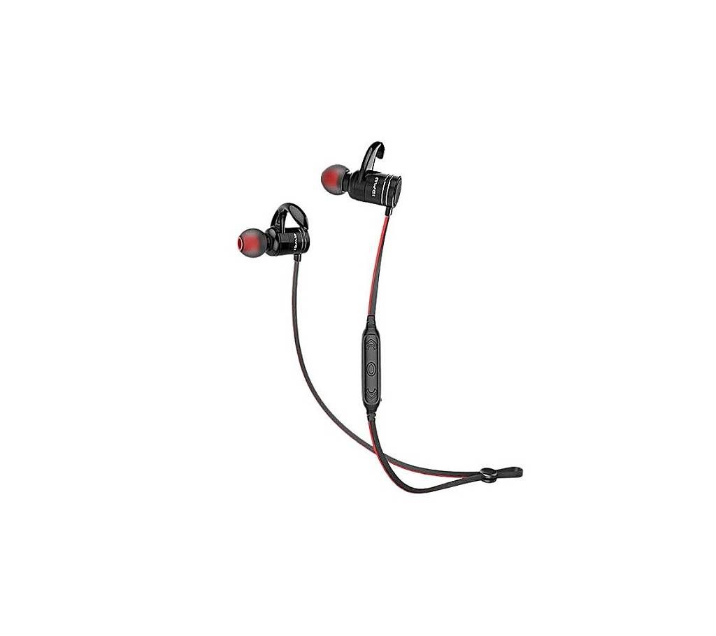 Awei Waterproof Wireless Sport Headphones Stereo Magnetic Phone Headset AK7 - Red