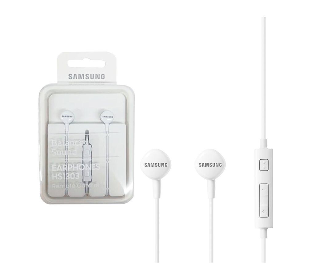 Samsung High Definition Ear Buds With Mic HS1303 - White