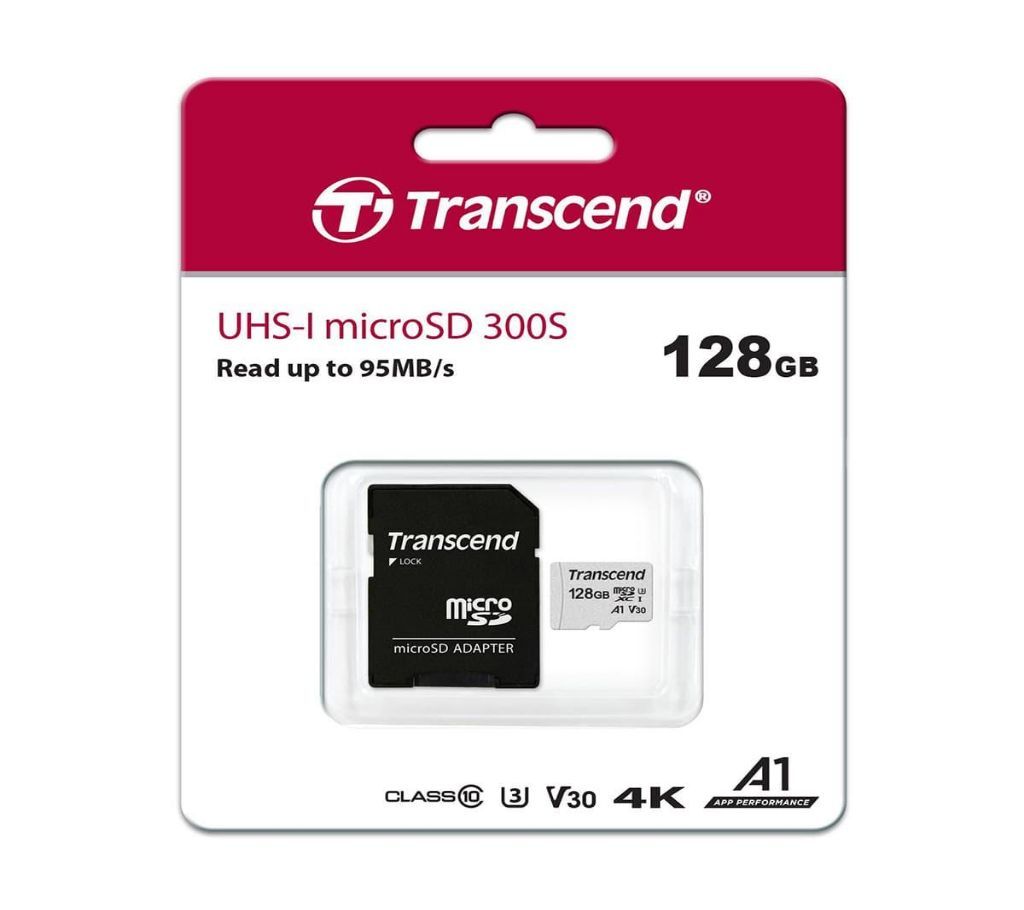 Transcend micro SDHC 300S card 128GB