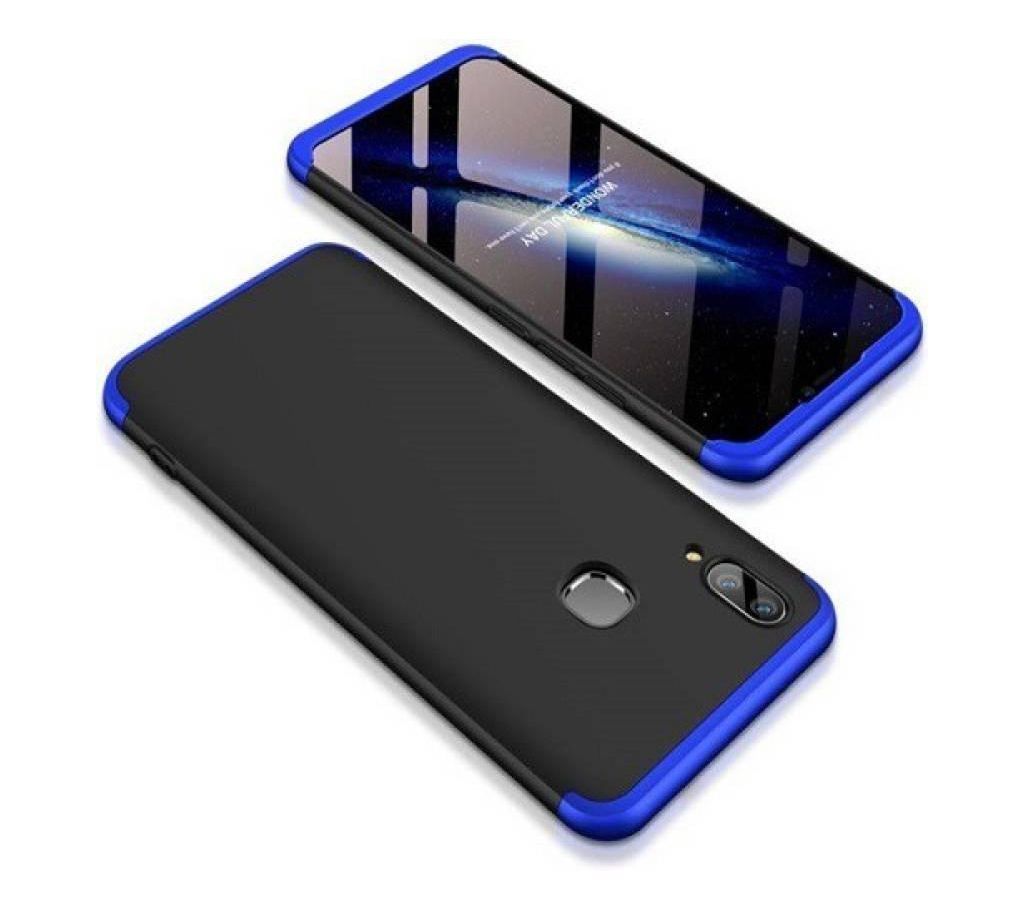 Vivo V11 Original 360 Degree Gkk Back Cover - Black&Blue