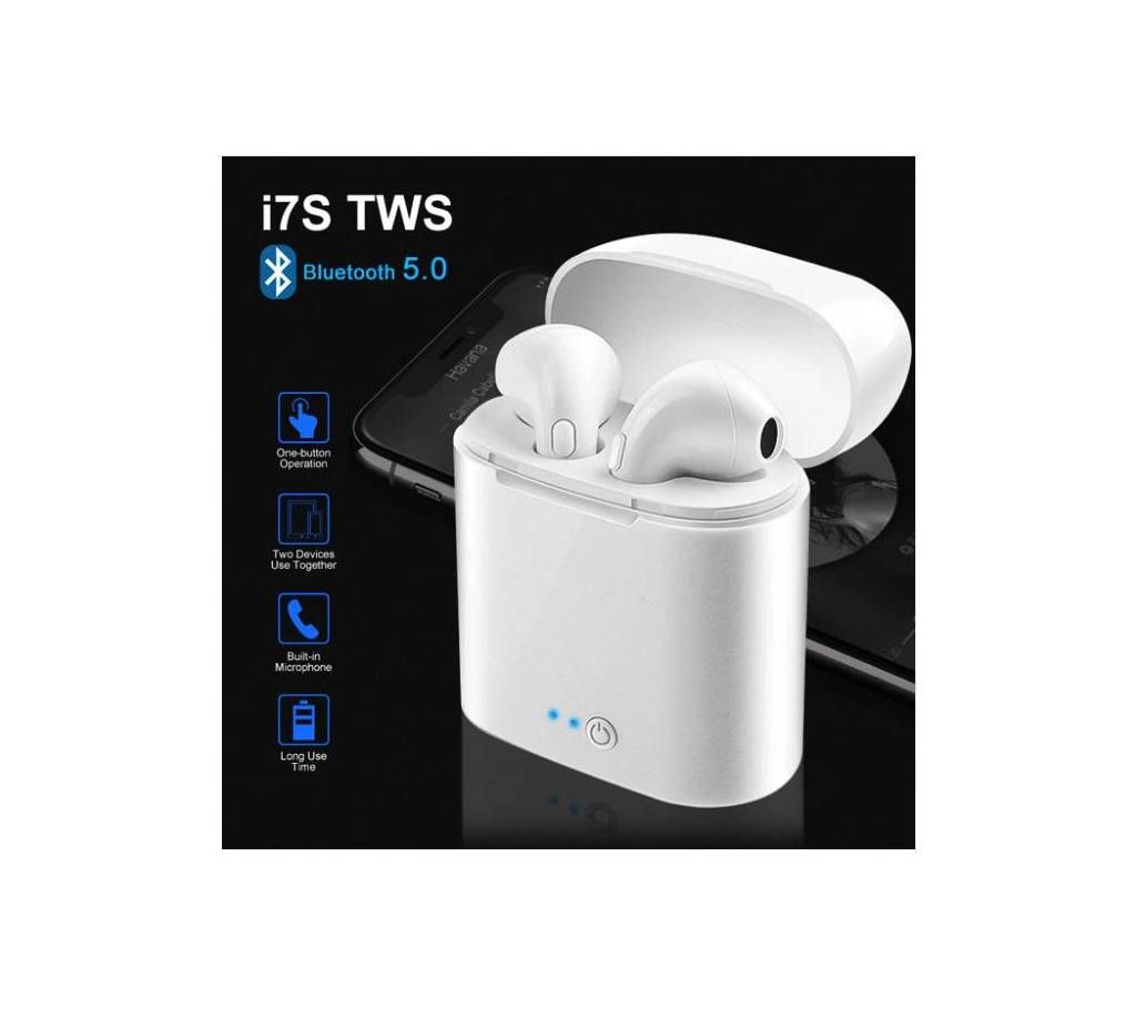  i7s TWS Mini Wireless Bluetooth Earphone Stereo Earbud Headset With air Charging Box
