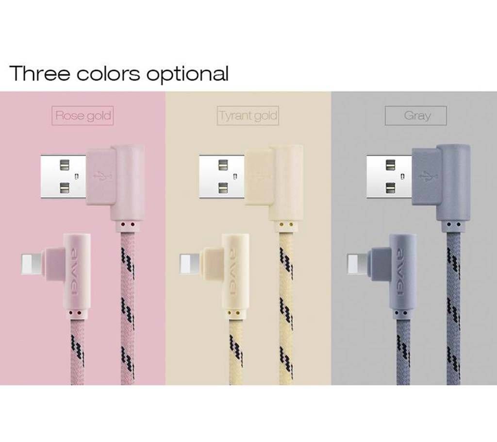 Awei CL -91 L shaped Data cable