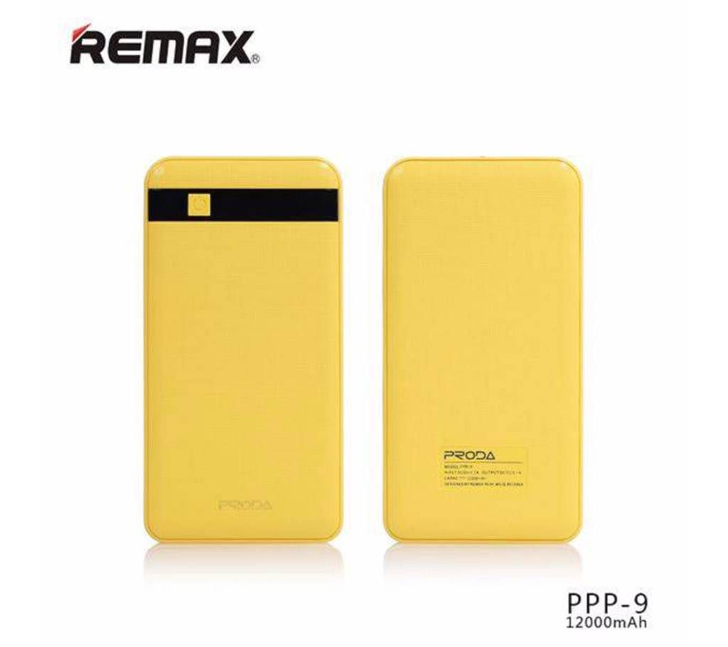 REMAX Proda PPP-9 12000mAh Power Bank - Yellow