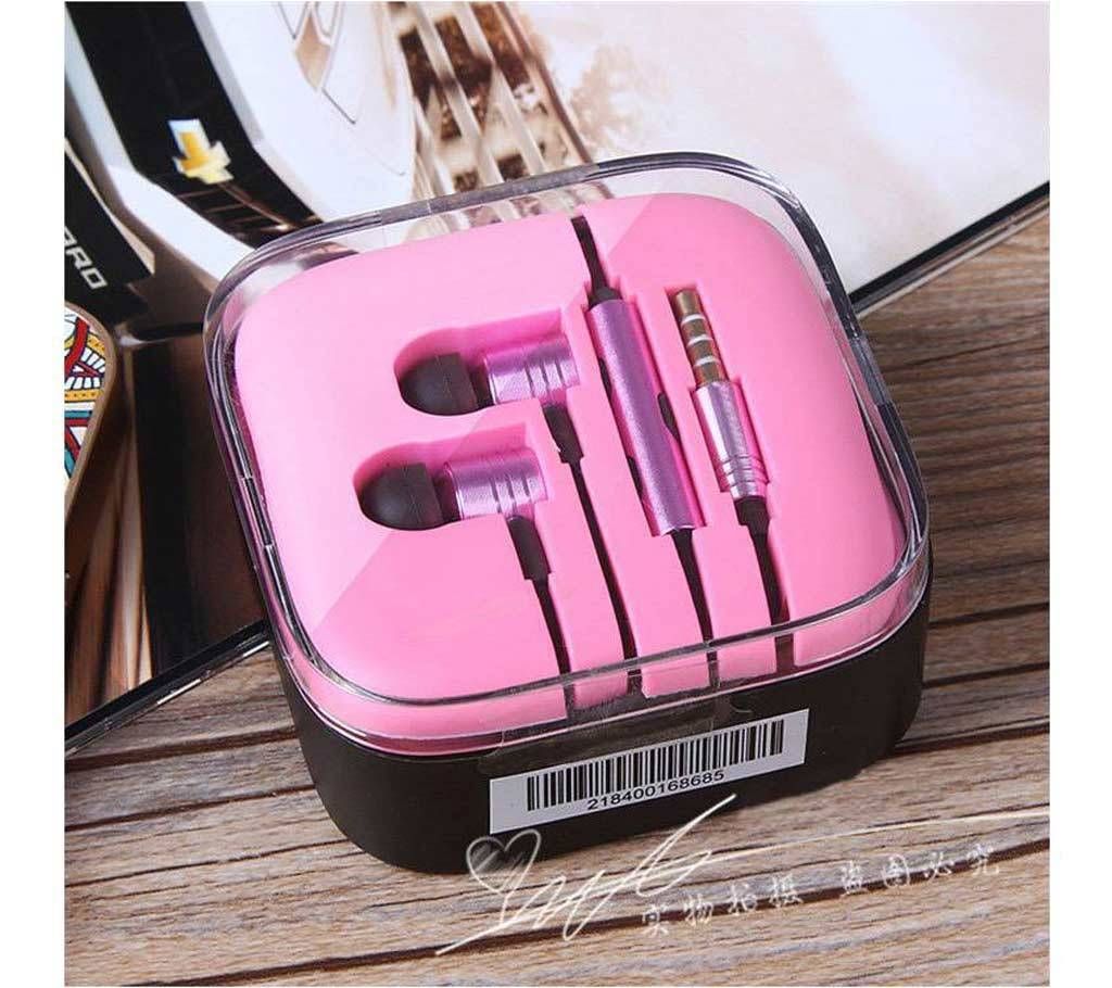 Piston EarPhone Copy -Pink