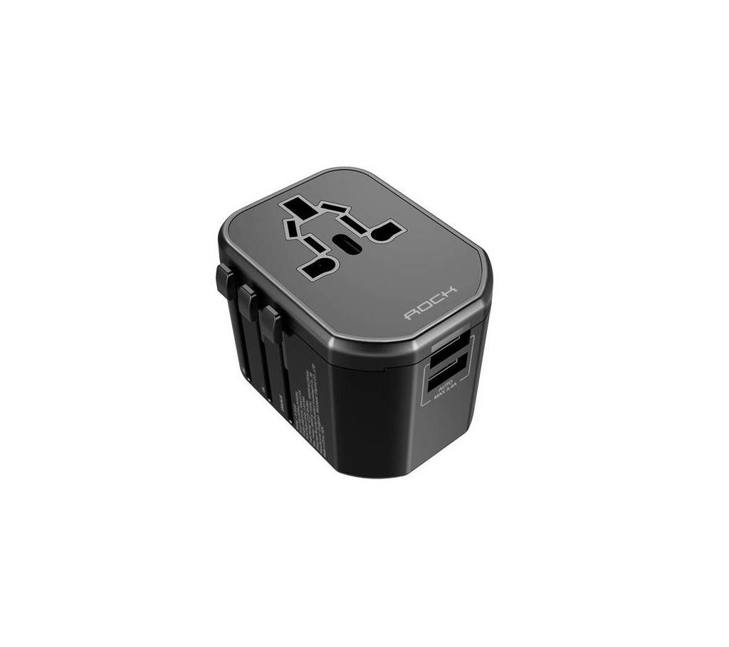 ROCK T20 Multi-function Socket & Travel Charger
