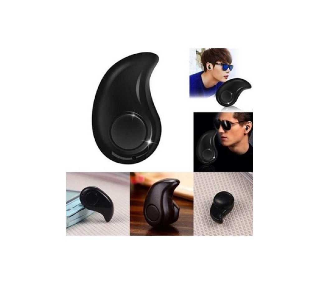 Mini Bluetooth Wireless Earphones - Black