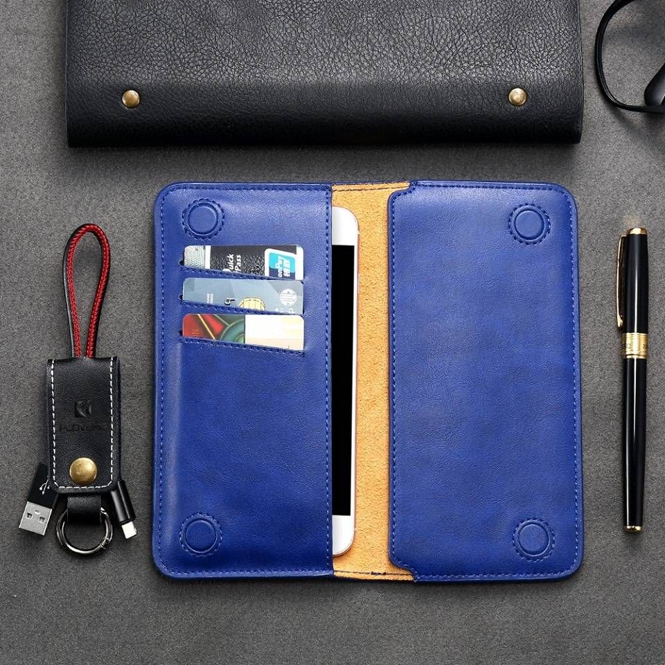 Leather Wallet and Card Holder for all smart phone