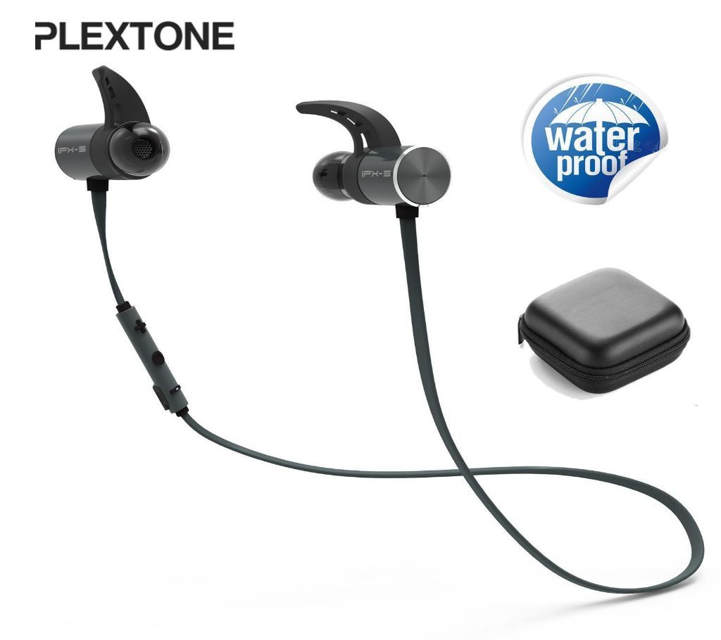 Dual Battery More Life Bx343 Waterproof Earbuds Wireless Bluetooth Headset Foldable Headphones Stereo Audio IPX5 Water Earphone With Mic