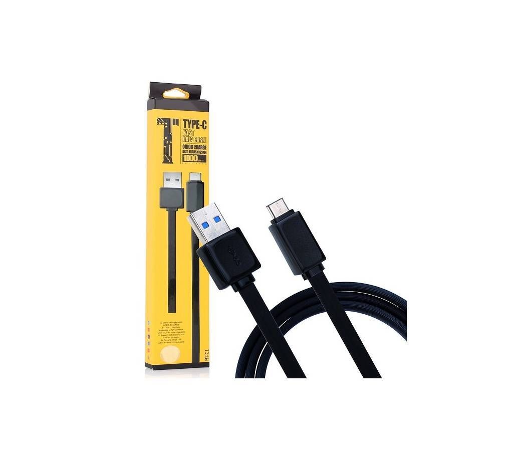 RTC 1 Type-C Fast Charger Data Cable