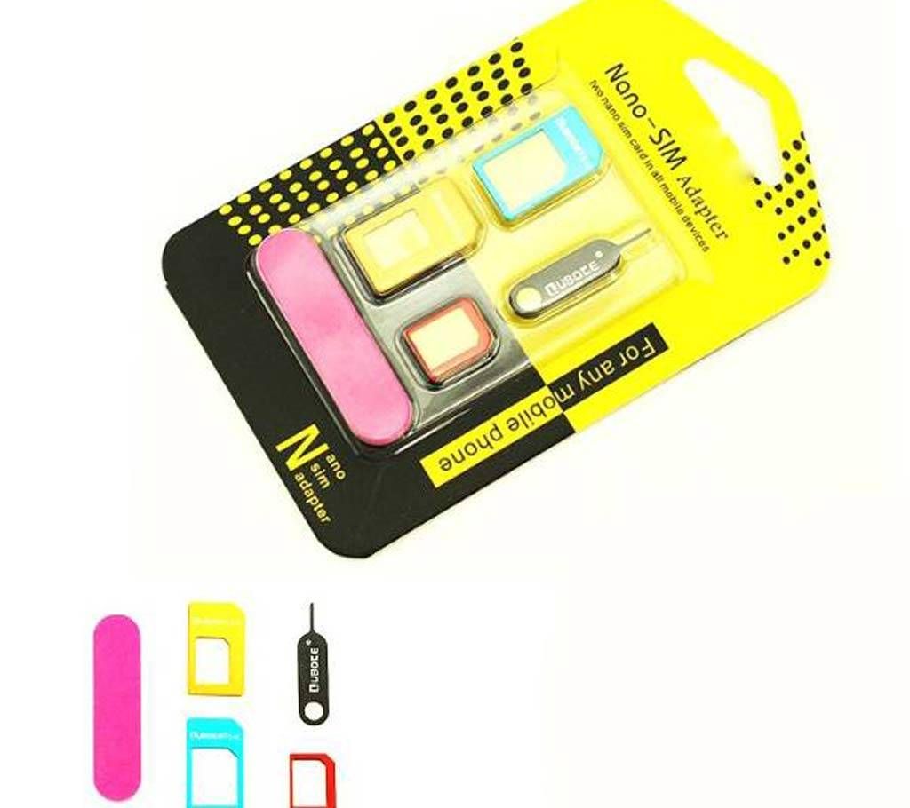 3in1 Nano SIM to Micro SIM/Standard SIM Card Adapter 