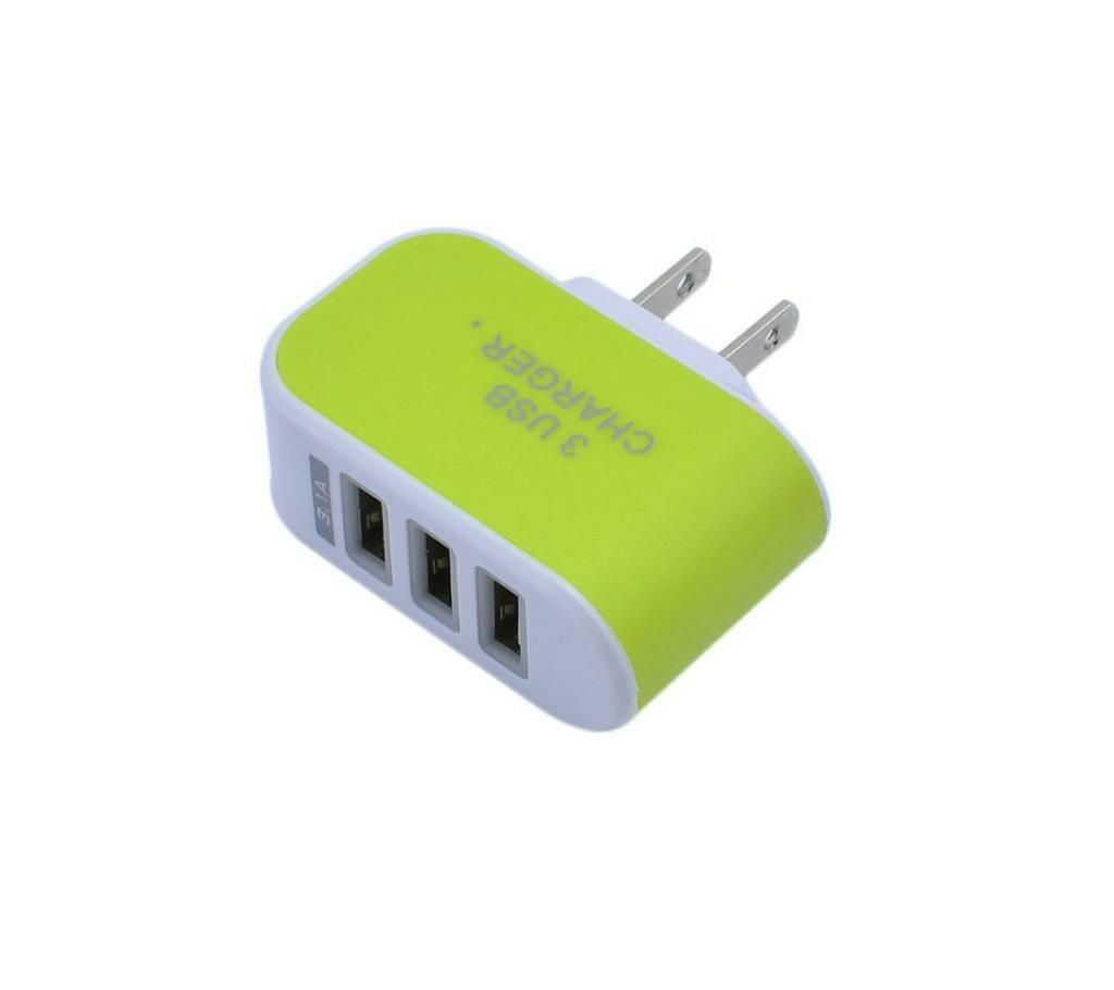 3 port USB charge adapter