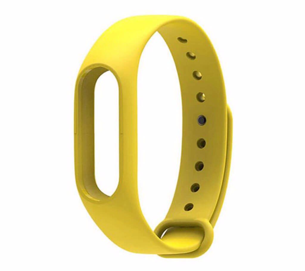 MI BAND 2 Silicon Strap - YELLOW