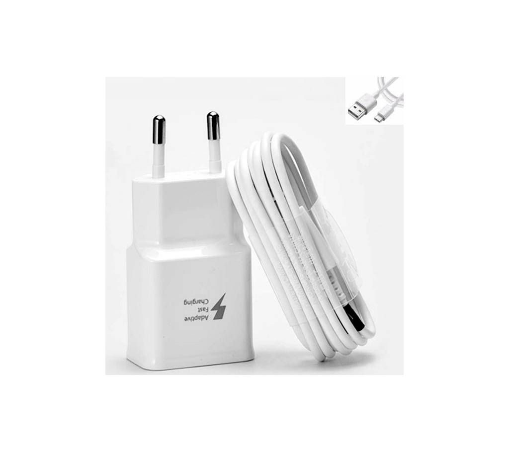 S-7 Fast Charging Adapter with Data Cable
