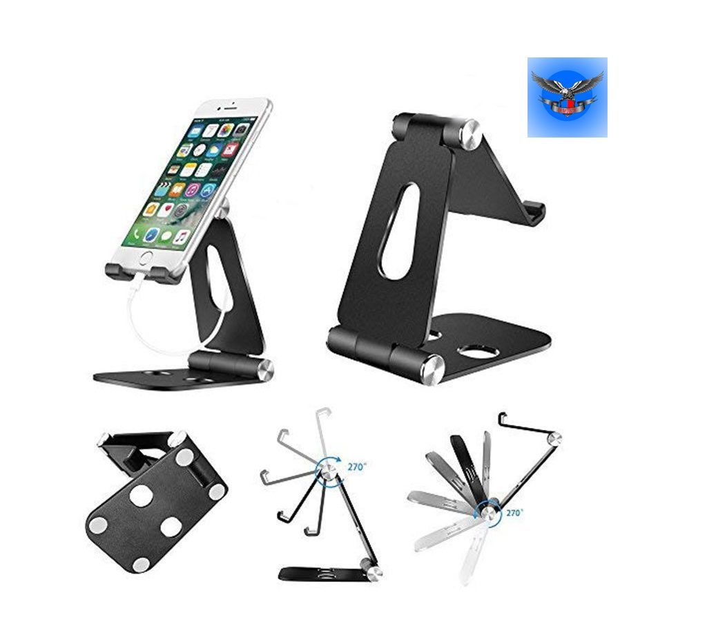 Desktop Mobile Phone Bracket, Folding Lazy Phone Holder Stand