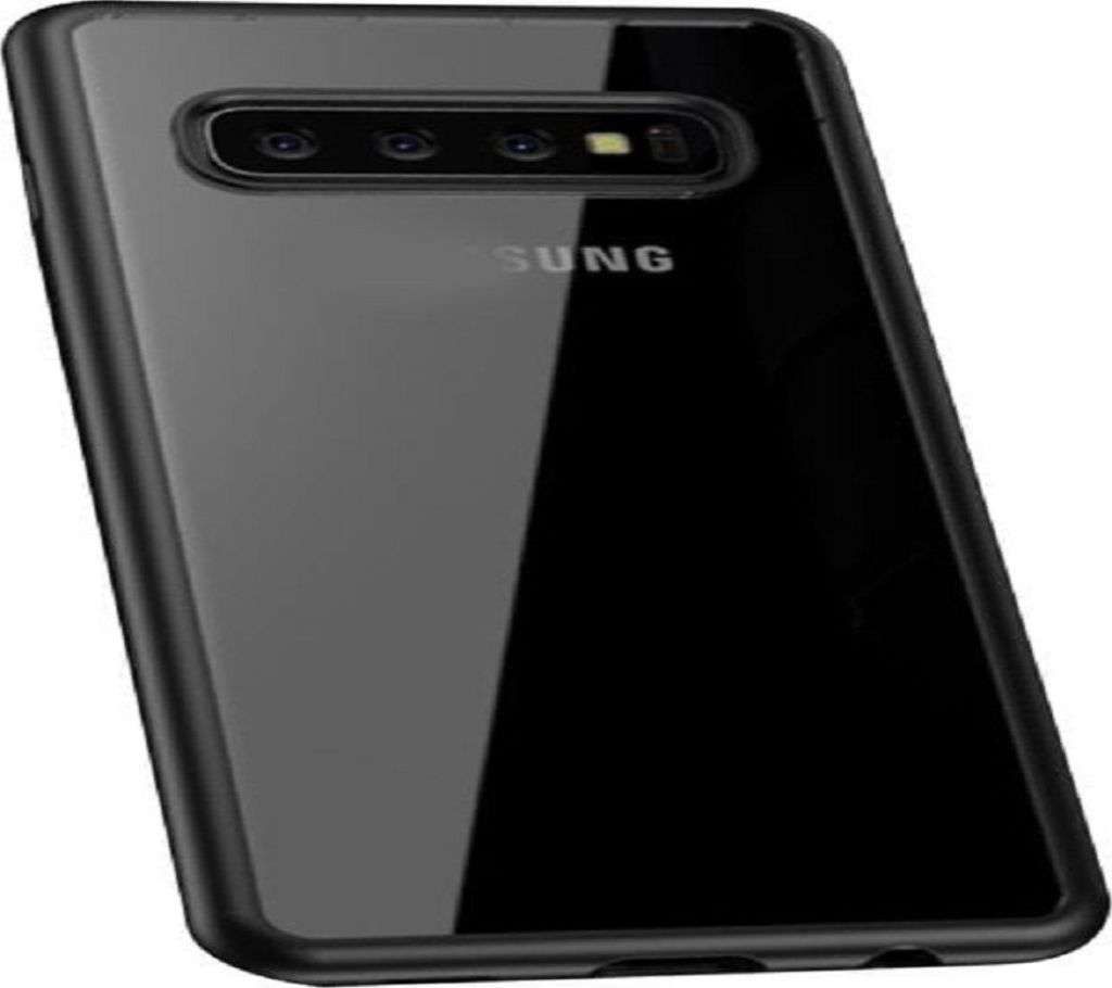 IPAKY TRANSPARENT CASE BLACK for SAMSUNG GALAXY S10E  CHG