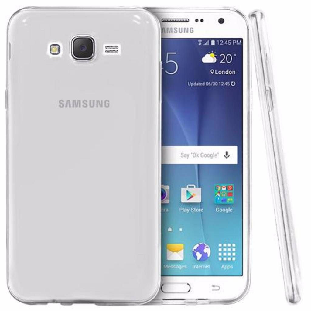 Clear TPU Soft Case For j5 2015- Transparent