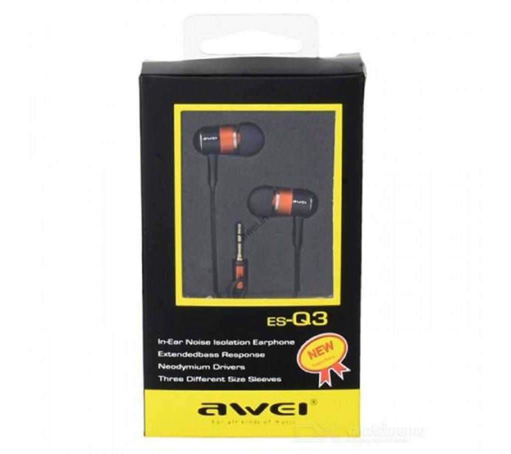 Awei ES-Q3 In-ear earphone 