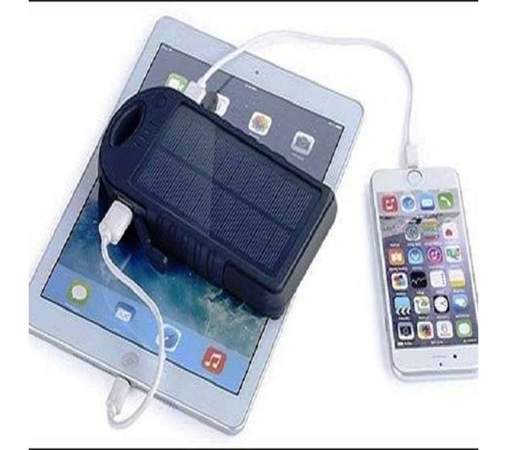Solar & Electric Duel Power Bank Water Proof & Dus 5000mAh