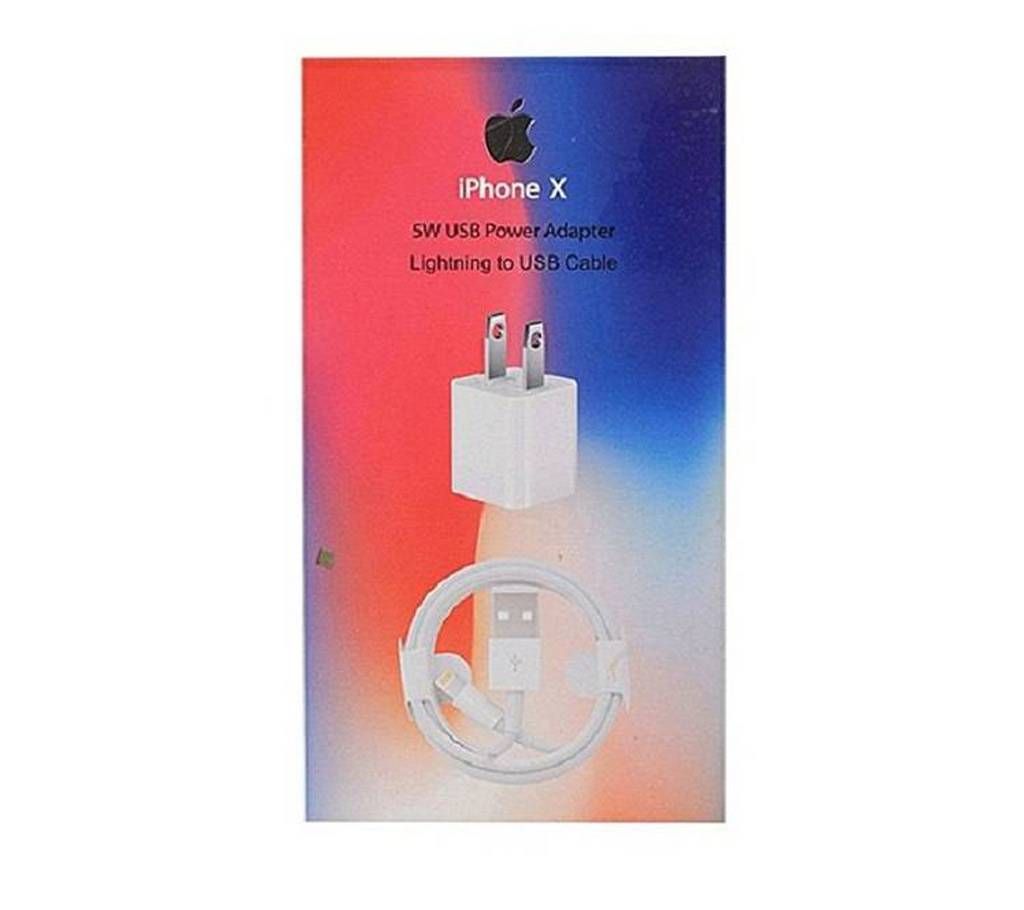 Khan Galleria Charger with USB Cable for iPhone X