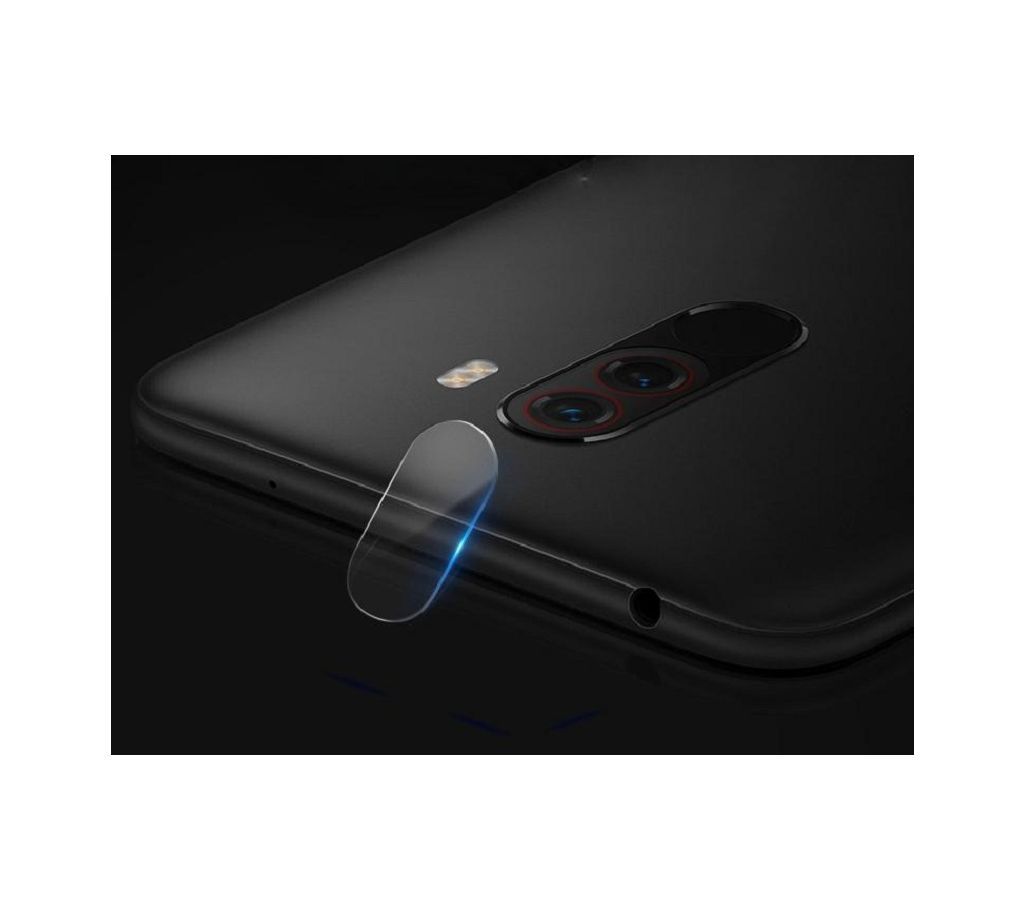 Xiaomi Poco F1 Back Camera lens Protector- Transparent