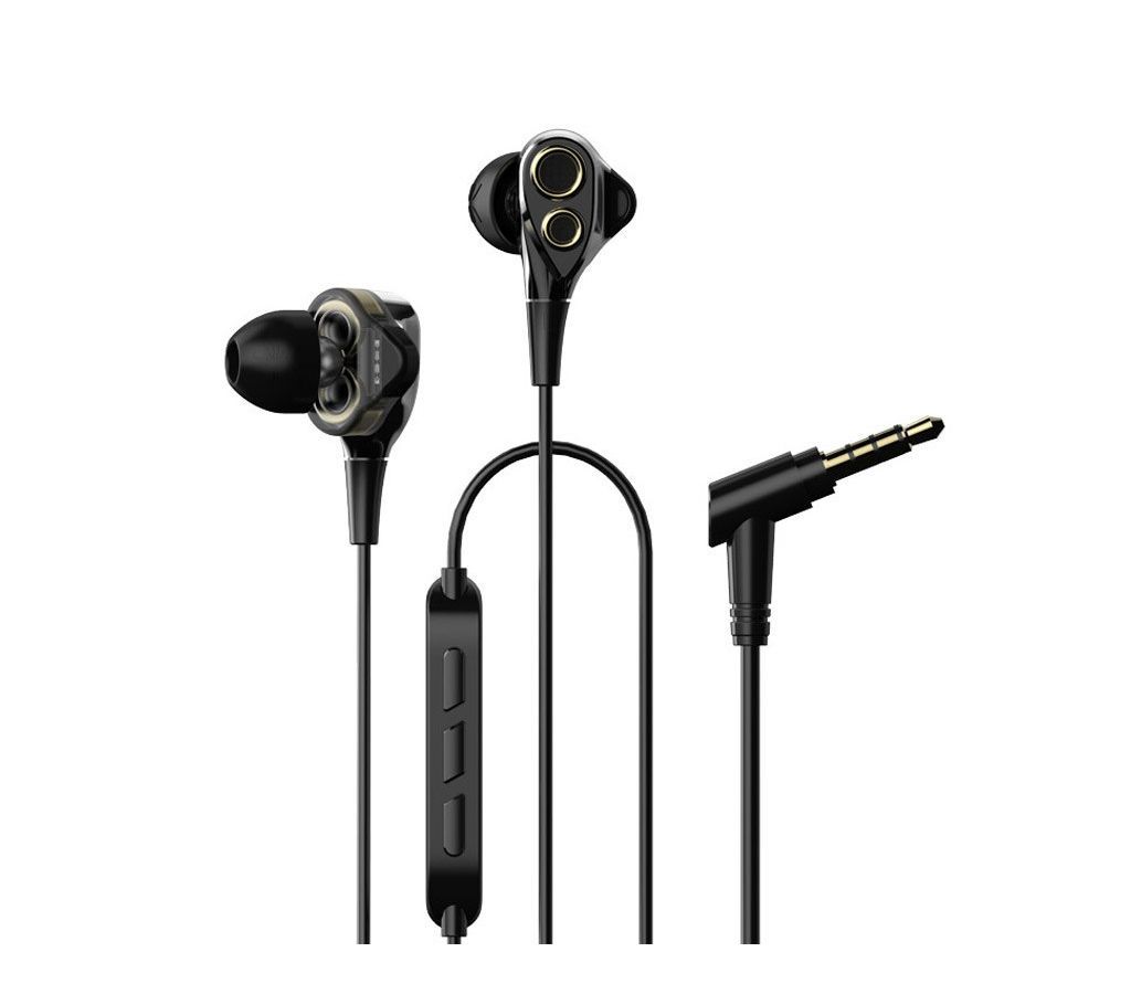 UiiSii BA-T8 HiFi Dual Driver Earphone