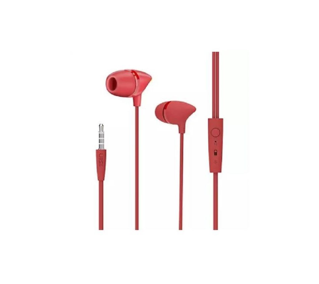 UiiSii C100 In-ear Earphone with MIC - Red