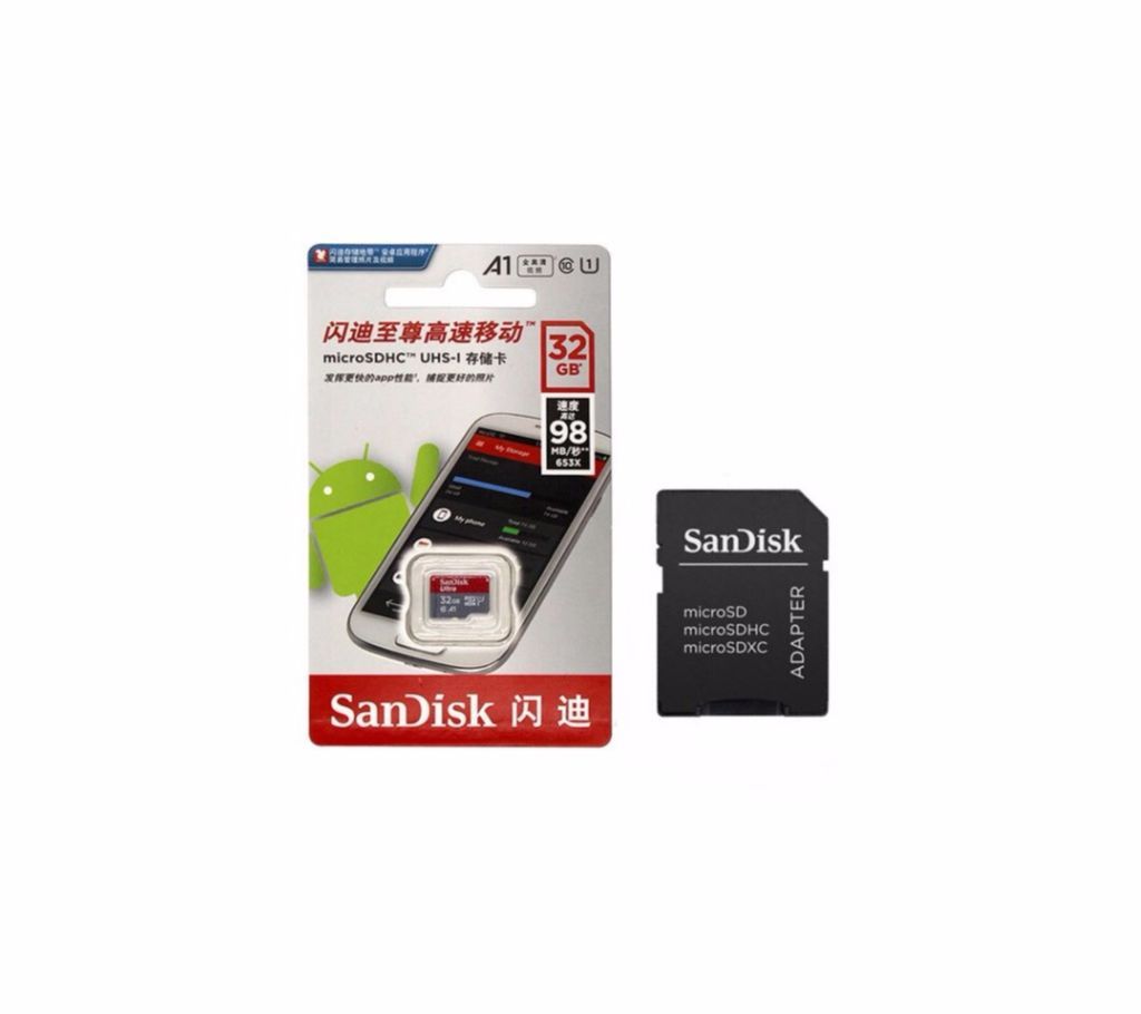 Original Sandisk Ultra Micro SD 32gb Memory Card