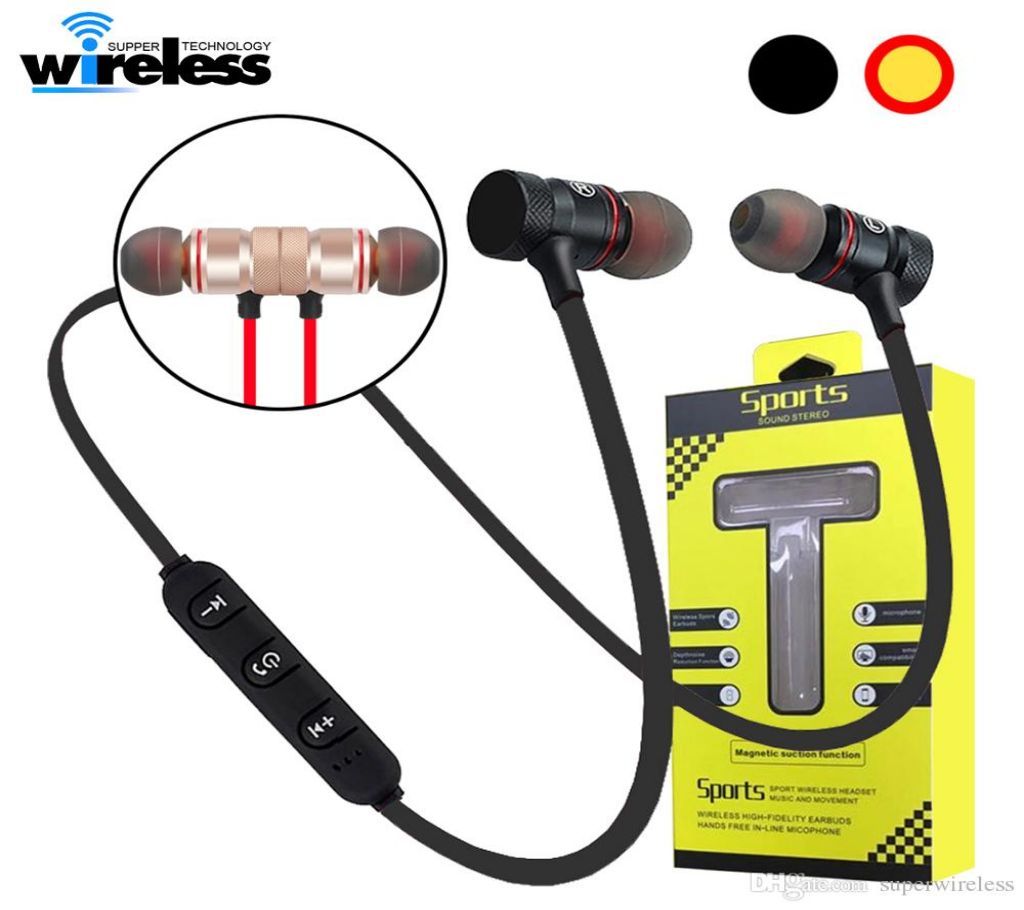 Sports-Wireless Bluetooth Earphone Stereo Music Sport Headphone In Ear Headset with Mic
